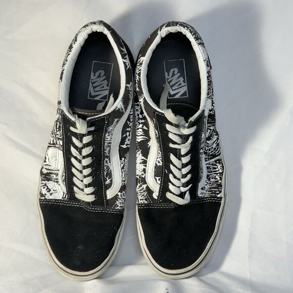 VANS Old Skool Forgotten Bones Size 11 suede and canvas - Picture 6 of 11